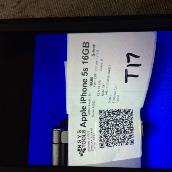 iPhone 5s and comes with the case also. If I can find a charger, that also 😉 - Picture 4 of 4